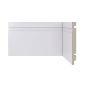 Rodapé Santa Luzia 480 150x16mm Branco 2,40m