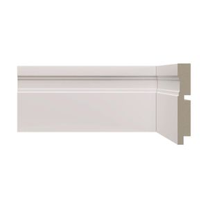 Rodapé Santa Luzia 514 100x16mm Branco 2,40m