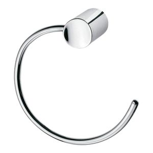 Porta-Toalhas Argola Single Cromado - 00158006 - Docol