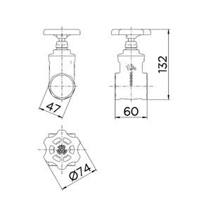 Registro de Gaveta Europa 1 1/4" - 10021300 - Docol
