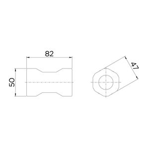 Válvula de Retenção Universal 1 1/4" - 00110900 - Docol