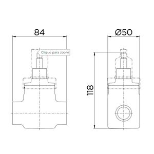 Registro de Gaveta Basetec PVC Soldável 25MM - 00494700 - Docol
