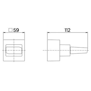 Acabamento para Registro Docol Next Cromado 1/2" 3/4" e 1" - 00651806 - Docol