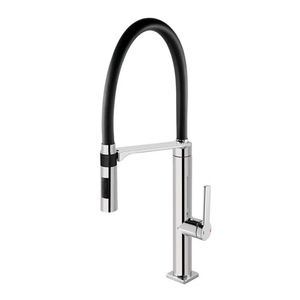 Misturador Monocomando para Cozinha Mesa Doc Cromado com Preto - 00695757 - Docol