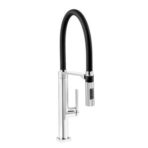 Misturador Monocomando para Cozinha Mesa Doc Cromado com Preto - 00695757 - Docol