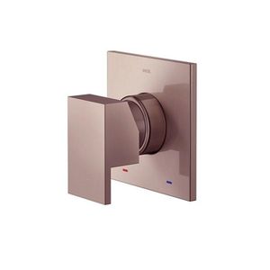 Acabamento Misturador Monocomando para Chuveiro e Ducha Higiênica New Edge Cobre Escovado 1/2" - 00926069 - Docol