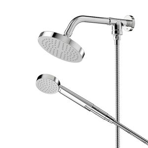 Chuveiro Redondo com Desviador Eden Cromado 150MM - Docol