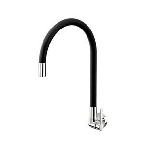 Torneira para Cozinha Parede Galiflex Cromado e Preta - 00967457- Docol