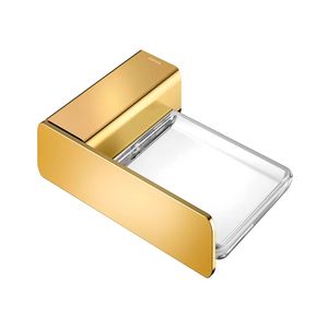 Saboneteira Flat Ouro Polido - 01013843 - Docol