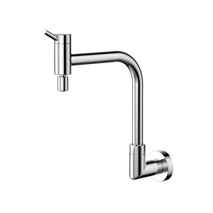 Torneira para Cozinha Parede Bica Alta Móvel 90° Nova Lóggica Cromado - 01138206 - Docol