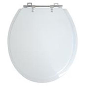Assento Sanitário Sicmol Convencional Slim em Poliester Branco