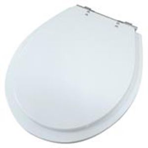 Assento Sanitário Sicmol Ravena Targa Studio Slim em Poliester Branco