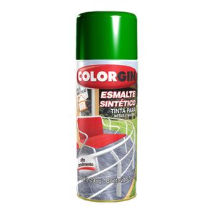 Esmalte Sintético Spray Brilhante Colorgin Verde