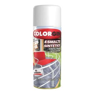 Esmalte Sintético Spray Brilhante Colorgin Preto