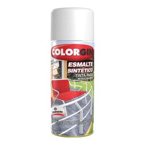 Esmalte Sintético Spray Brilhante Colorgin Branco