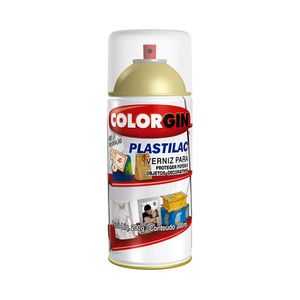 Verniz Spray Colorgin Plastilac Fosco 300ml