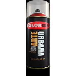 Tinta Spray Colorgin Arte Urbana Branco 400ml
