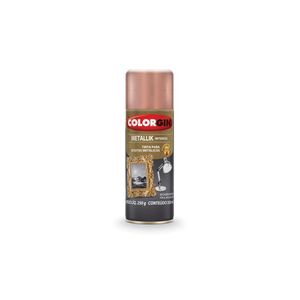 Tinta Spray Colorgin Rose Gold Metálico 350ml