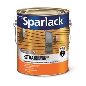 Verniz para Madeira Exterior Fosco Premium Extra Marítimo Incolor 3,6L - Sparlack