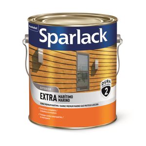 Verniz para Madeira Exterior Brilhante Premium Extra Marítimo Incolor 3,6L - Sparlack