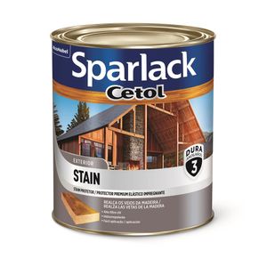 Verniz para Madeira Exterior Acetinado Premium Stain Cetol Natural 0,9L - Sparlack