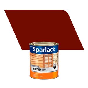 Verniz para Madeira Exterior Brilhante Premium Neutrex Mogno 0,9L - Sparlack