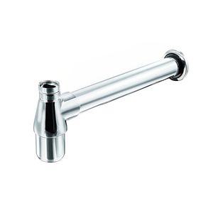 Sifão Regulável para Lavatório 1x1.1´2 Tubo Saída 30cm Cromado Esteves