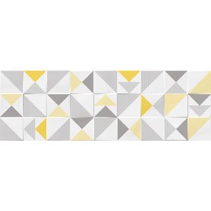 Revestimento Decorado Acetinado Retificado Artline Amarelo 30X90,2CM - INC12W20001 - Incepa