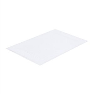 Toalha de Piso em Felpa 100% Algodão Frapê Branco 48x80CM - 1011 - Buddemeyer