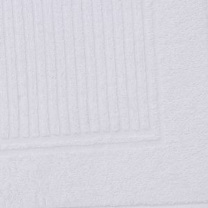 Toalha de Piso em Felpa 100% Algodão Frapê Branco 48x80CM - 1011 - Buddemeyer
