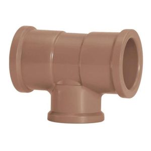 Tee 90 de Redução Amanco PVC Soldável 40 X 25 MM