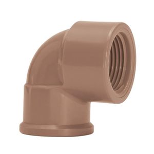 Joelho 90 Amanco PVC Roscável 20 MM X 1/2"
