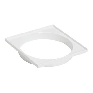 Porta Grelha Amanco Redonda 150 MM 3" Branco