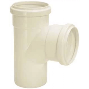 Tee 90 de Redução Amanco PVC 75 X 50 MM