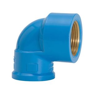 Joelho 90 Amanco Bucha Latonada PVC Soldável 20 MM X 1/2"