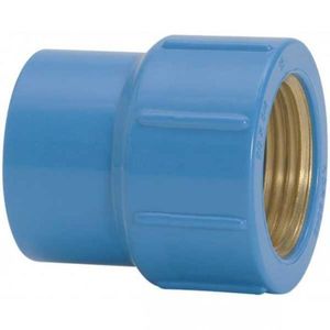 Luva PVC Amanco Roscável Bucha Latonada 25 MM X 1/2"