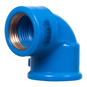 Joelho 90 Amanco PVC Soldável Bucha Latonada 25 MM X 1/2"