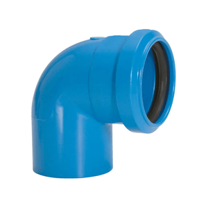 Joelho para Válvula de Descarga Amanco PVC 38 X 38 MM Azul