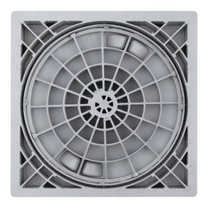 Tampa Quadrada Amanco Reforçada PVC DN 300