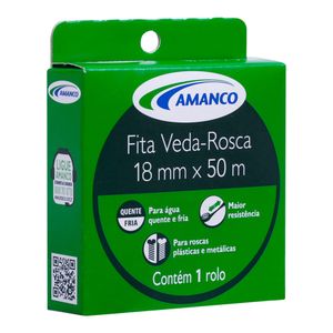 Fita Veda Rosca Amanco 18 MM X 50 M