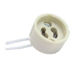 Soquete de Porcelana Interneed com Fio GU10 2 Peças
