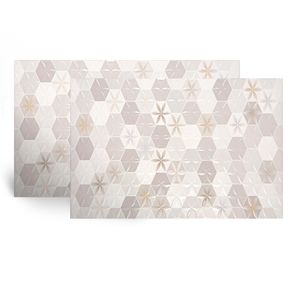 Revestimento Cerâmico Decorado Brilhante Sacra Grigio Tipo A 30X60CM - 201210 - Pointer