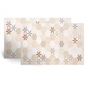 Revestimento Cerâmico Decorado Brilhante Sacra Beige Tipo A 30X60CM - 201211 - Pointer