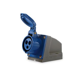 Tomada  Soprano De Sobrepor Industrial  2P+T 220/240V 32A