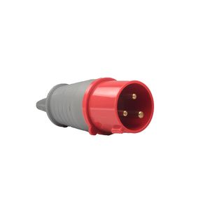 Plug Industrial Soprano  2P+T 380/440V 32A Branco