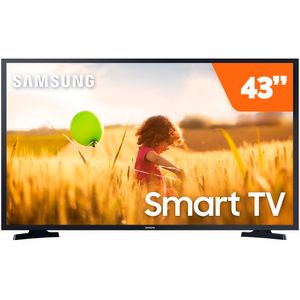 Smart TV LED Full HD Samsung Tizen 43" Wi-fi Dolby Digital Plus UN43T5300AGXZD Bivolt