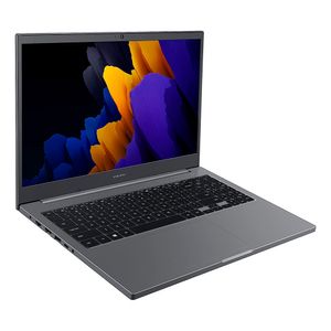 Notebook com Intel Dual Core Celeron 4GB 500GB SSD Tela de 15,6 Full HD e Windows 10 Book Cinza Chumbo - ?NP550XDA-KO1BR - Samsung