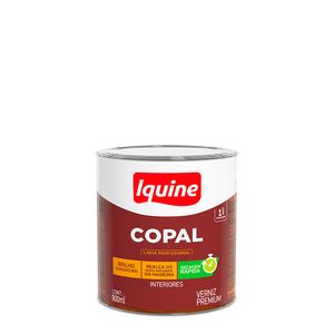Verniz para Madeira Alto Brilho Premium Copal Incolor 0,9L - Iquine
