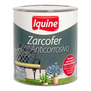 Fundo Preparador Anticorrosivo Fosco Premium Zarcofer Cinza 0,9L - Iquine