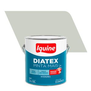 Tinta Acrílica Fosco Econômico Diatex Pinta Mais Branco Gelo 3,6L - Iquine
